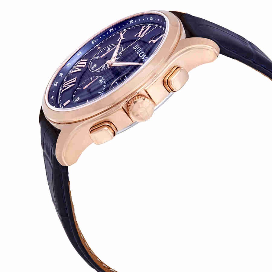 Bulova Classic Chronograph Blue Dial Men’s Watch 97B170