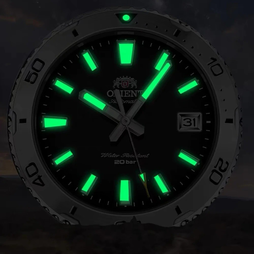 Orient Mako Watch Men’s Automatic Mechanical Water Resistant Diver Birthday Gift