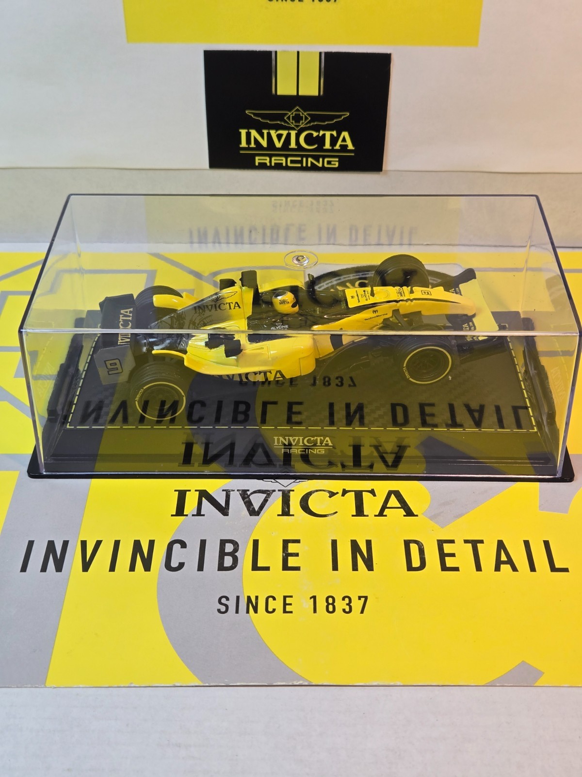 Invicta Special Edition Replica Racing Car w/ Invicta 44mm Watch (47736) Bundle