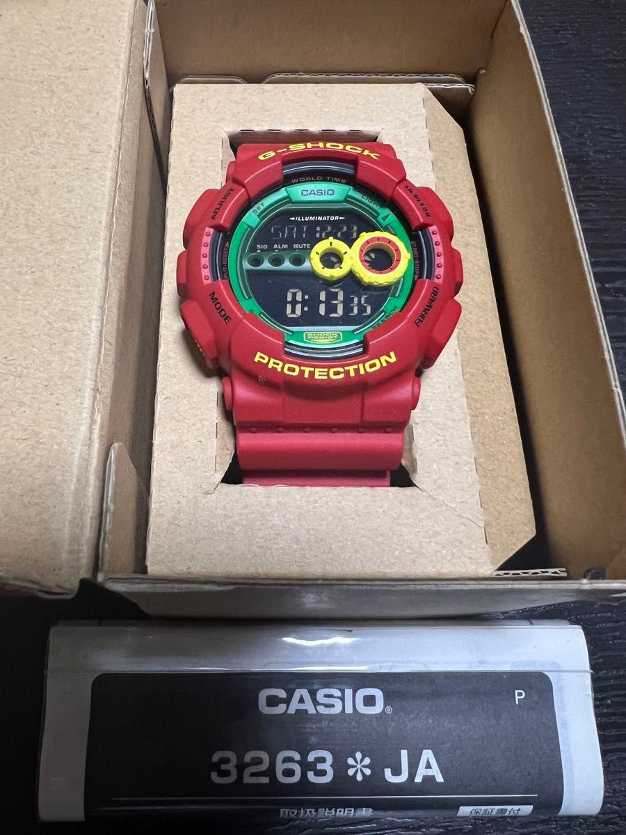 CASIO G SHOCK GD 100RF 4JF