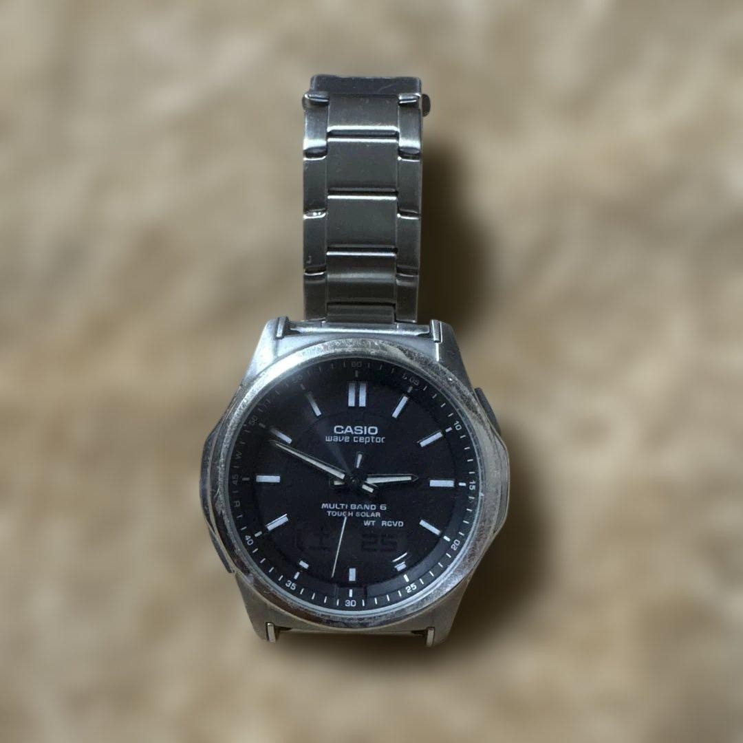 CASIO Wave Ceptor WVA-M630 Radio-Controlled Solar Watch From Japan