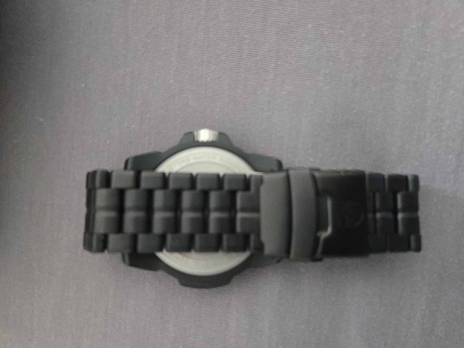 LUMINOX 3500- Navy Seal Black Quartz Men’s Watch. Upgraded band. Excellent!