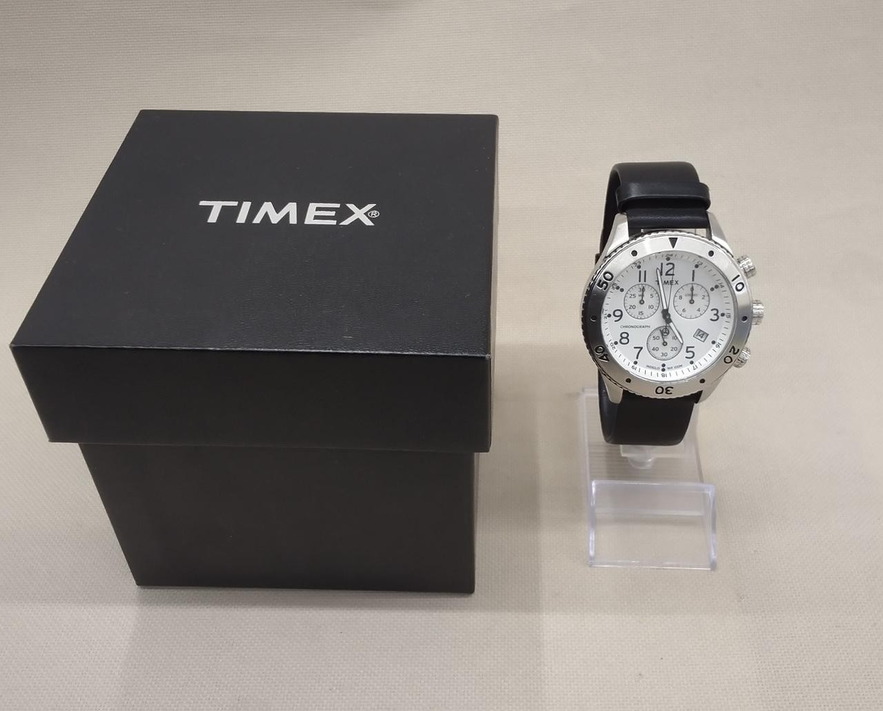 Timex T2M707 Quartz Chronograph Stainless Steel Men’s Watch Box 1 Month Warranty