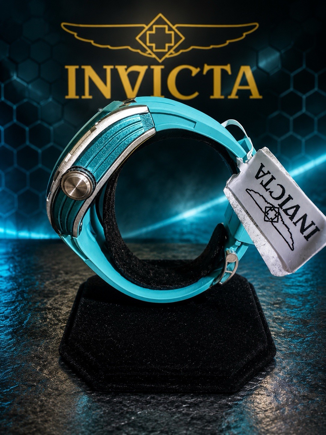 Invicta S1 Rally Orberus Automatic Men’s Watch, Skeleton Dial, 44mm Blue 49031