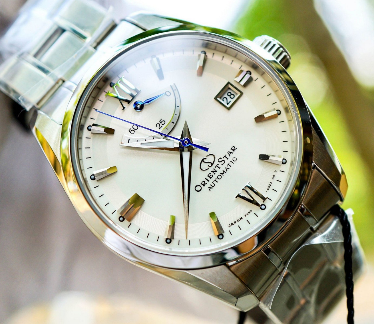 Orient Star Automatic Silver Dial Sapphire Crystal Men’s Watch RK-AU0006S