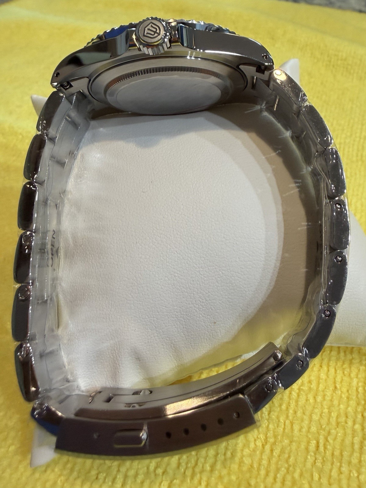 WDC Seafarer WD5513P Automatic Diver – Matte Black Dial – PT5000 High-Beat – NEW
