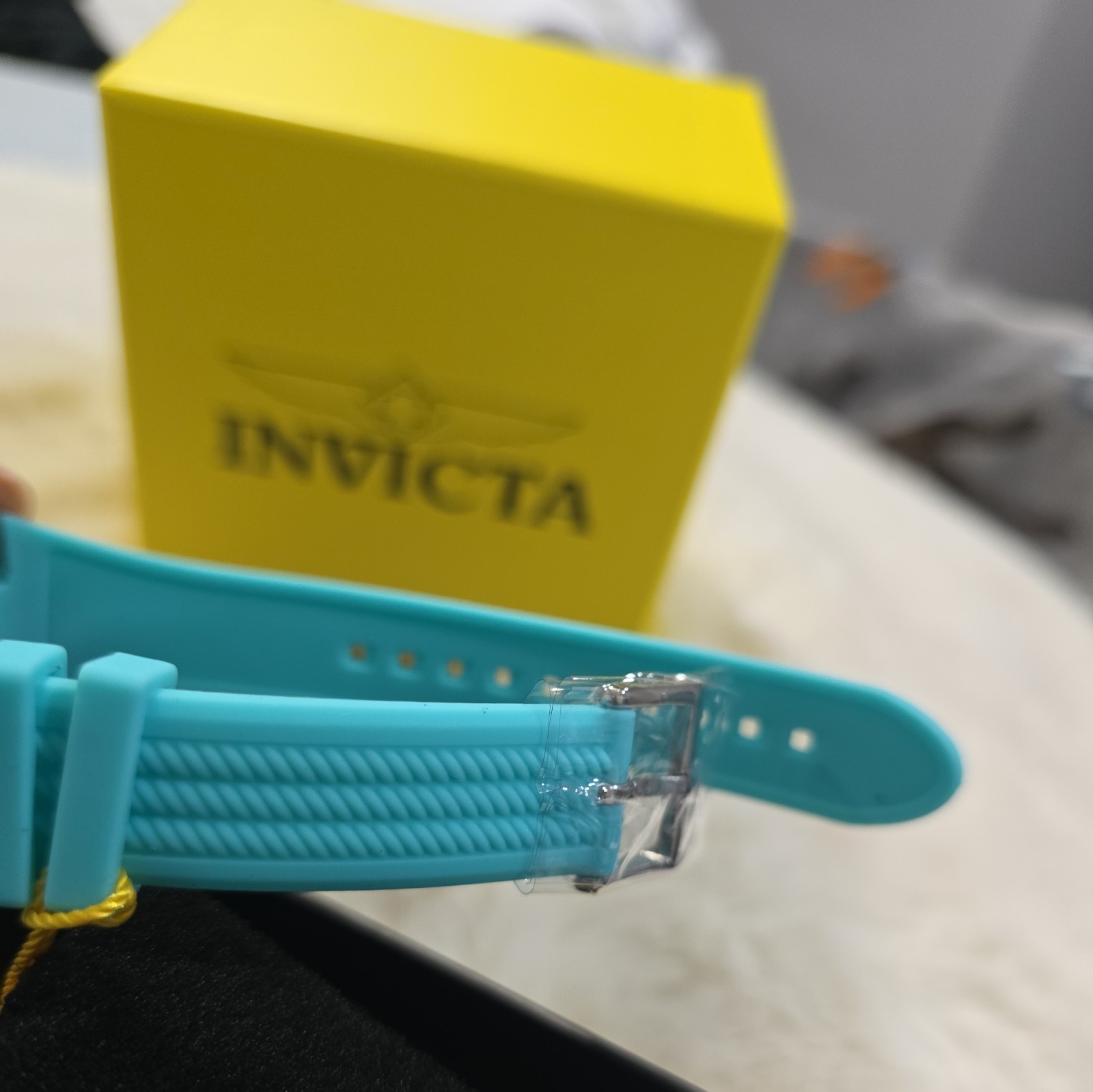 Invicta Angel Quartz Light Blue Dial Ladies Watch 24124