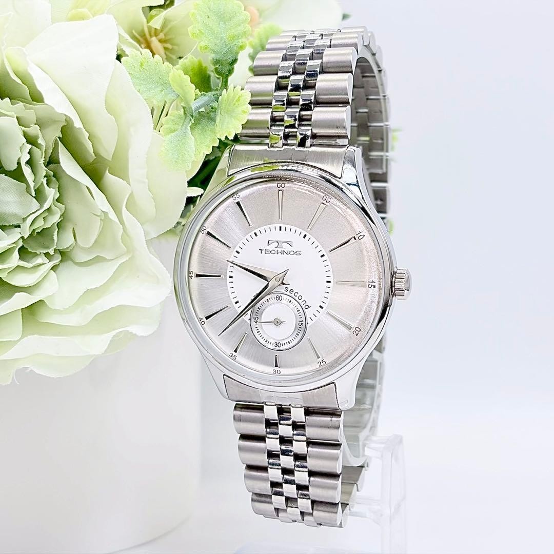 TECHNOS T6335 Quartz Stainless Steel 44mm Watch