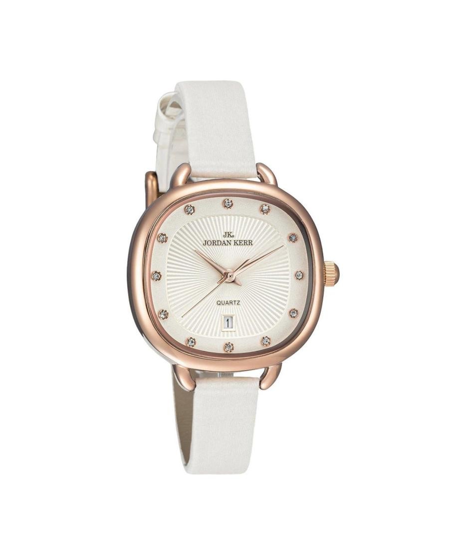 JORDAN KERR Women Analog Quartz Casual Watch Classic Dress 30mm Waterproof Recta