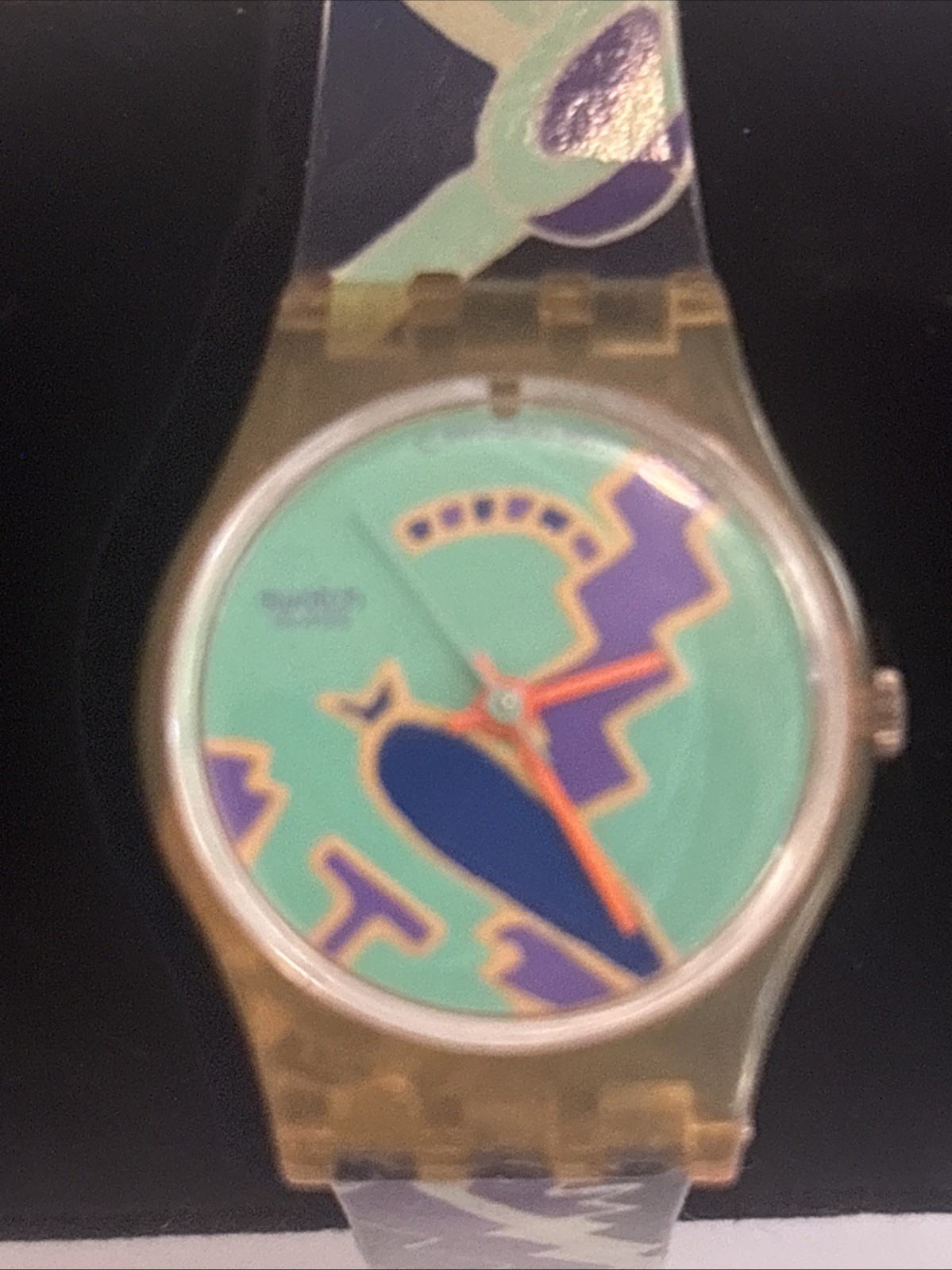 Vintage SWATCH Watch “Montebello” LK126 Ladies 1991 New Battery. Runs Great