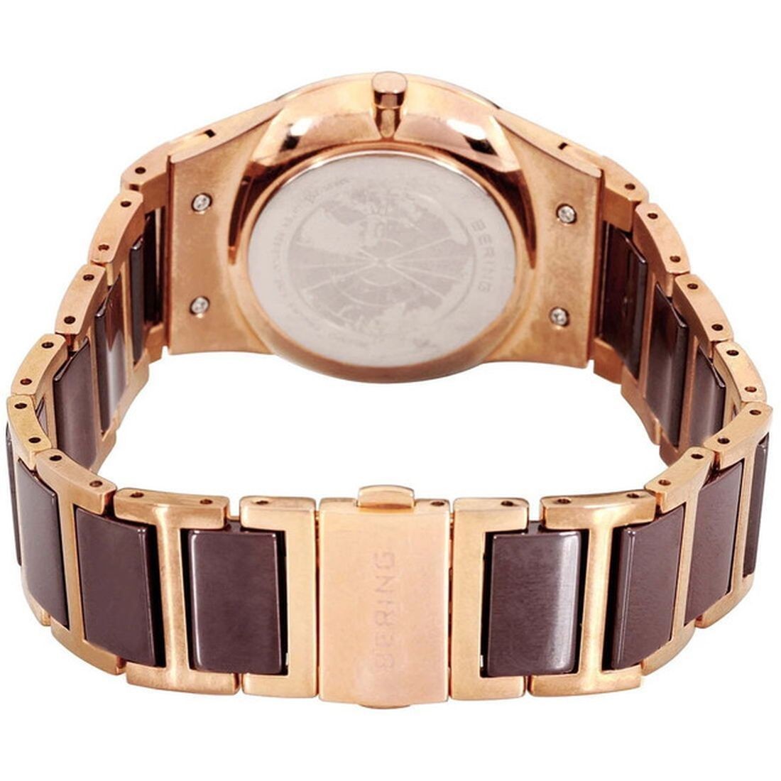 Bering Ceramic Women’s Two-Tone Ceramic Quartz Watch 32435-765