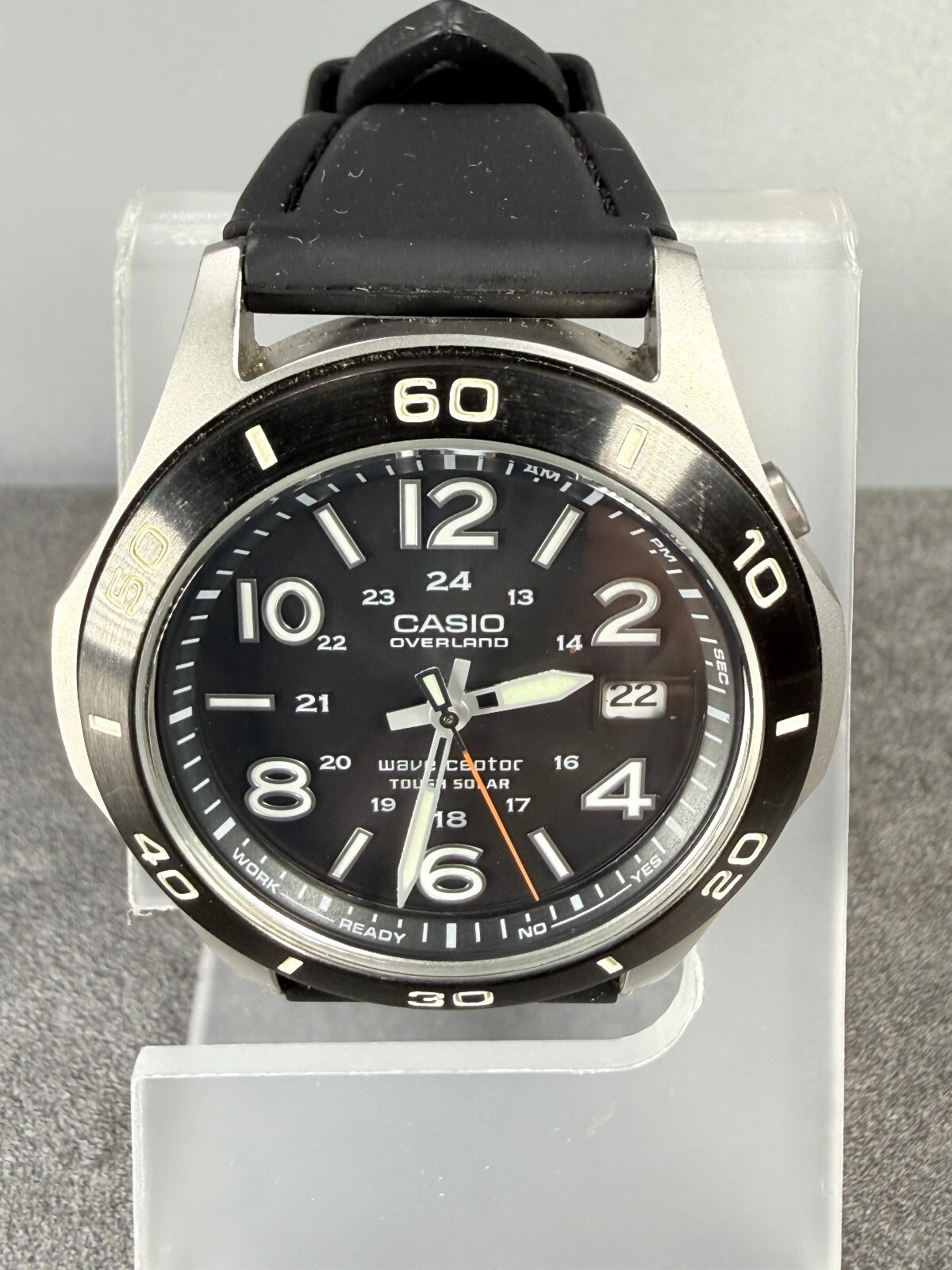 Casio Overland OVW-110 Wave Ceptor Tough Solar 41mm Men’s Watch Japan