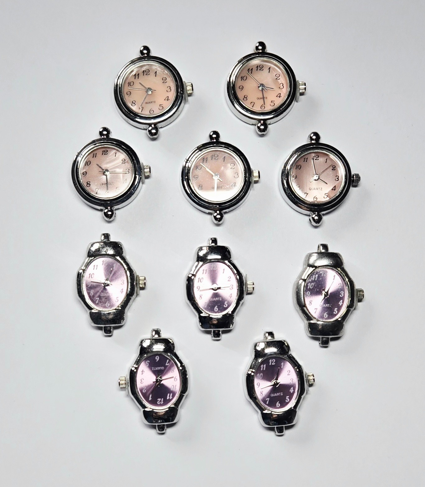 Pink Purple Watch Faces | Replacement Watch Dials | DIY Watch Parts 10pcs