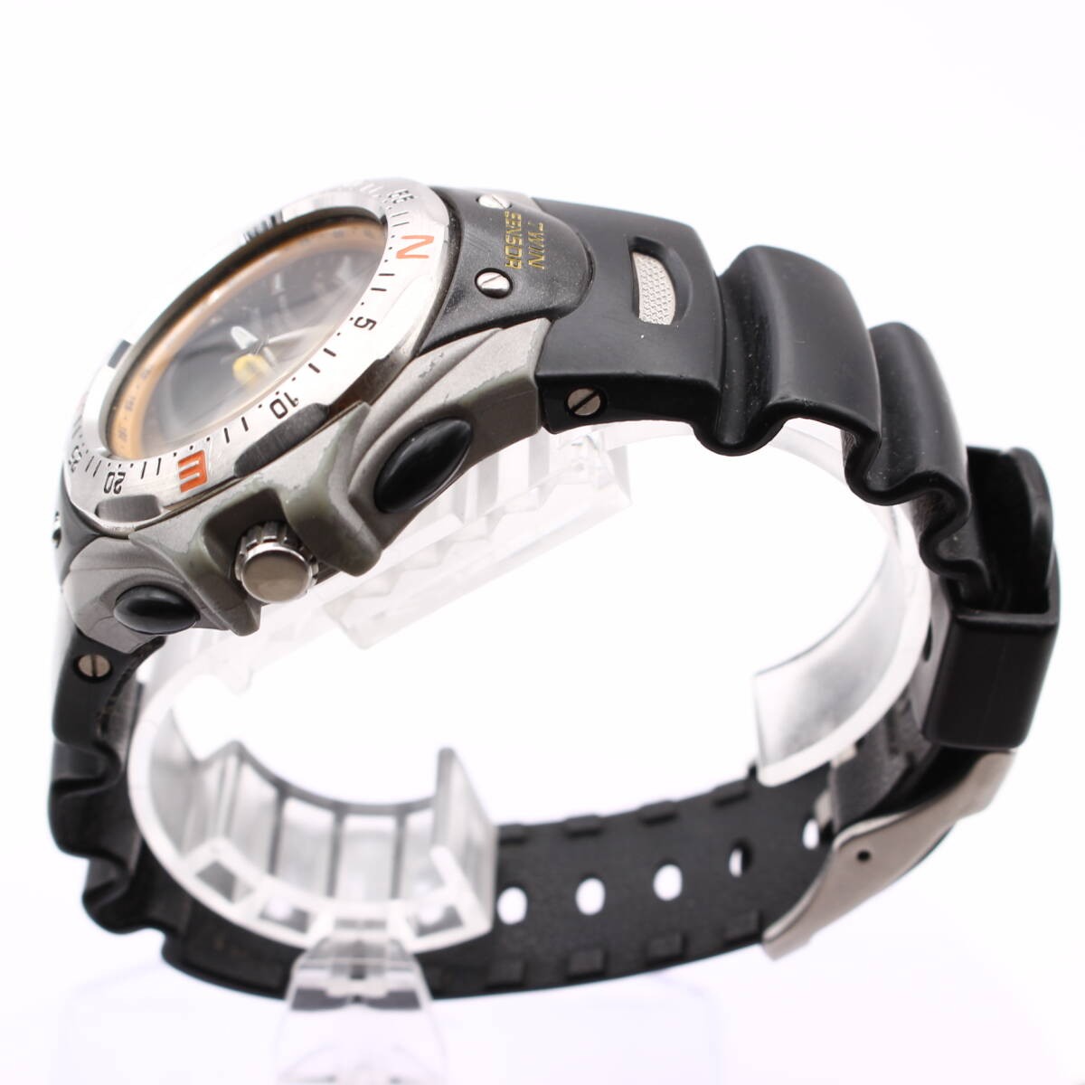 CASIO SEA-PATHFINDER SPF-51 Twin Sensor Ana-Digi Men’s Watch Vintage Japan
