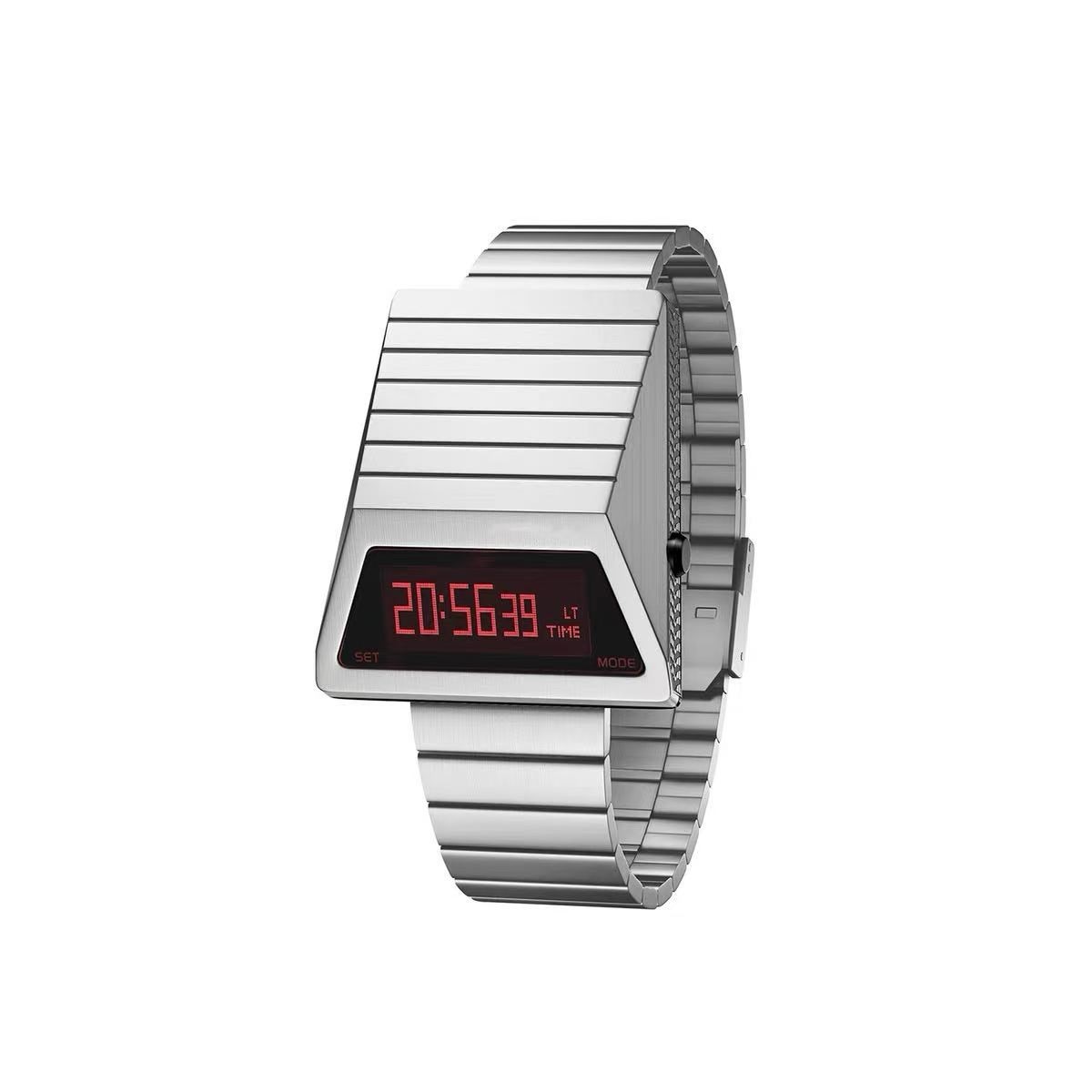 Vintage Futuristic Waterproof Driver Watch Retro Dial Luminous Hands