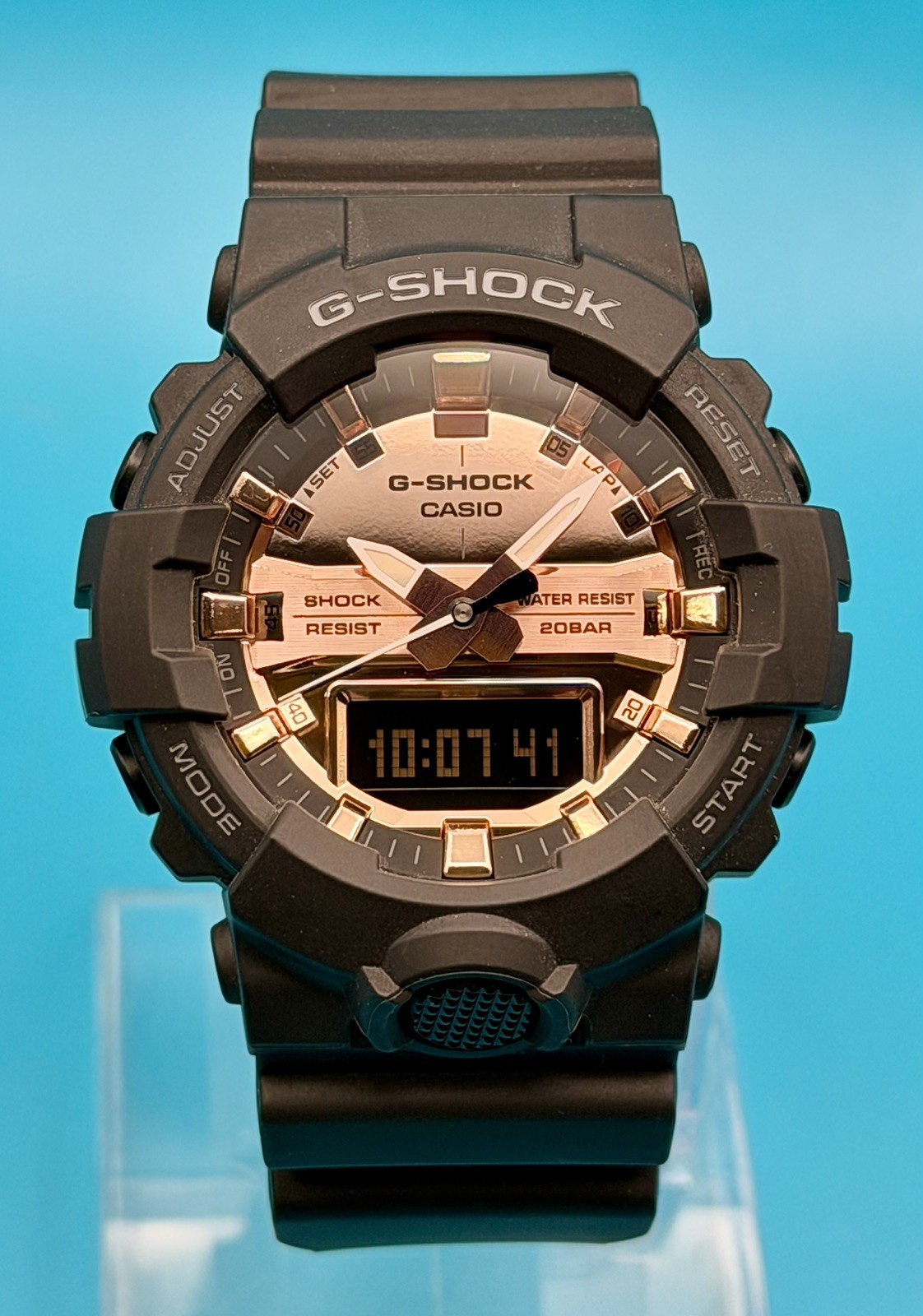 CASIO G-SHOCK GA-800MMC-1A Black & Rose Gold Collection