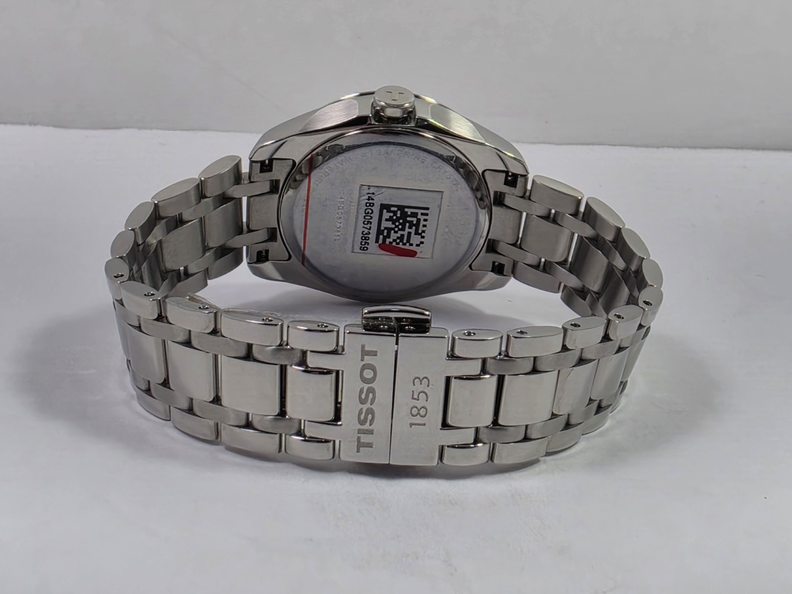 Tissot Couturier Secret Date Quartz Stainless Steel Ladies Watch T0352461111100