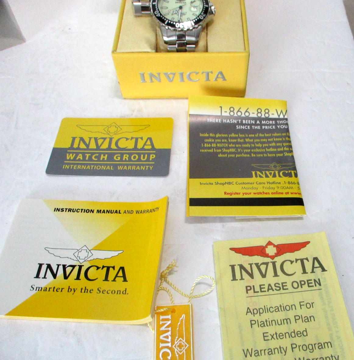 Invitca Watch Pro Diver, 6027, automatic, 200M, Flame-Fusion Crystal