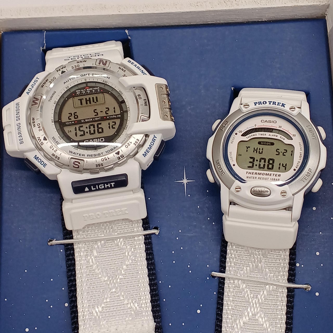 Casio PROTREK Pair Men’s Quartz Digital Watch 1-Month Warranty