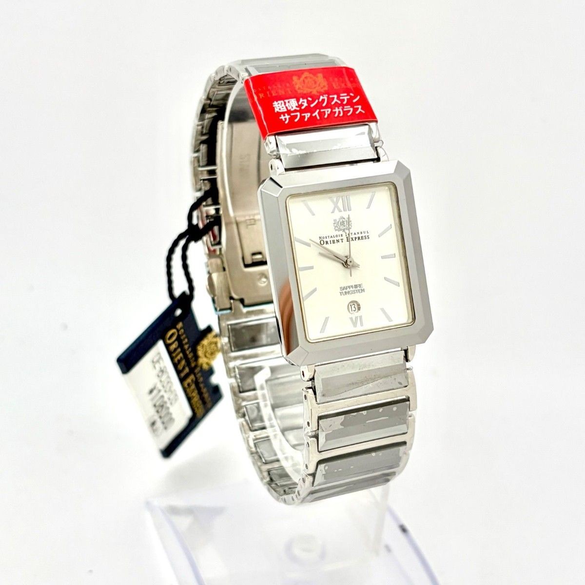 New Battery ORIENT EXPRESS Tungsten Men’s Watch Octagon OE8033