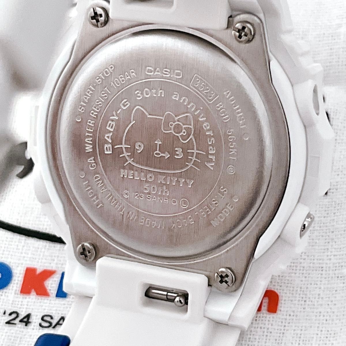 CASIO G-SHOCK × BABY-G × HELLO KITTY Collaboration Model BGD-565KT-7JR
