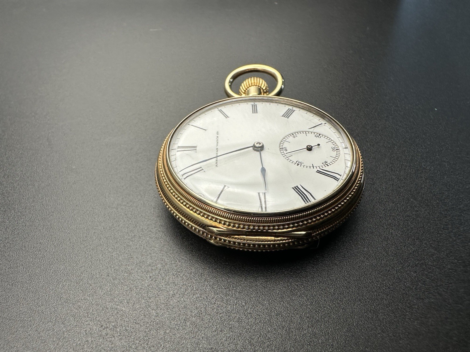 Solid 14k Gold American Waltham Watch Co. Model 1873 8s 15j Serviced