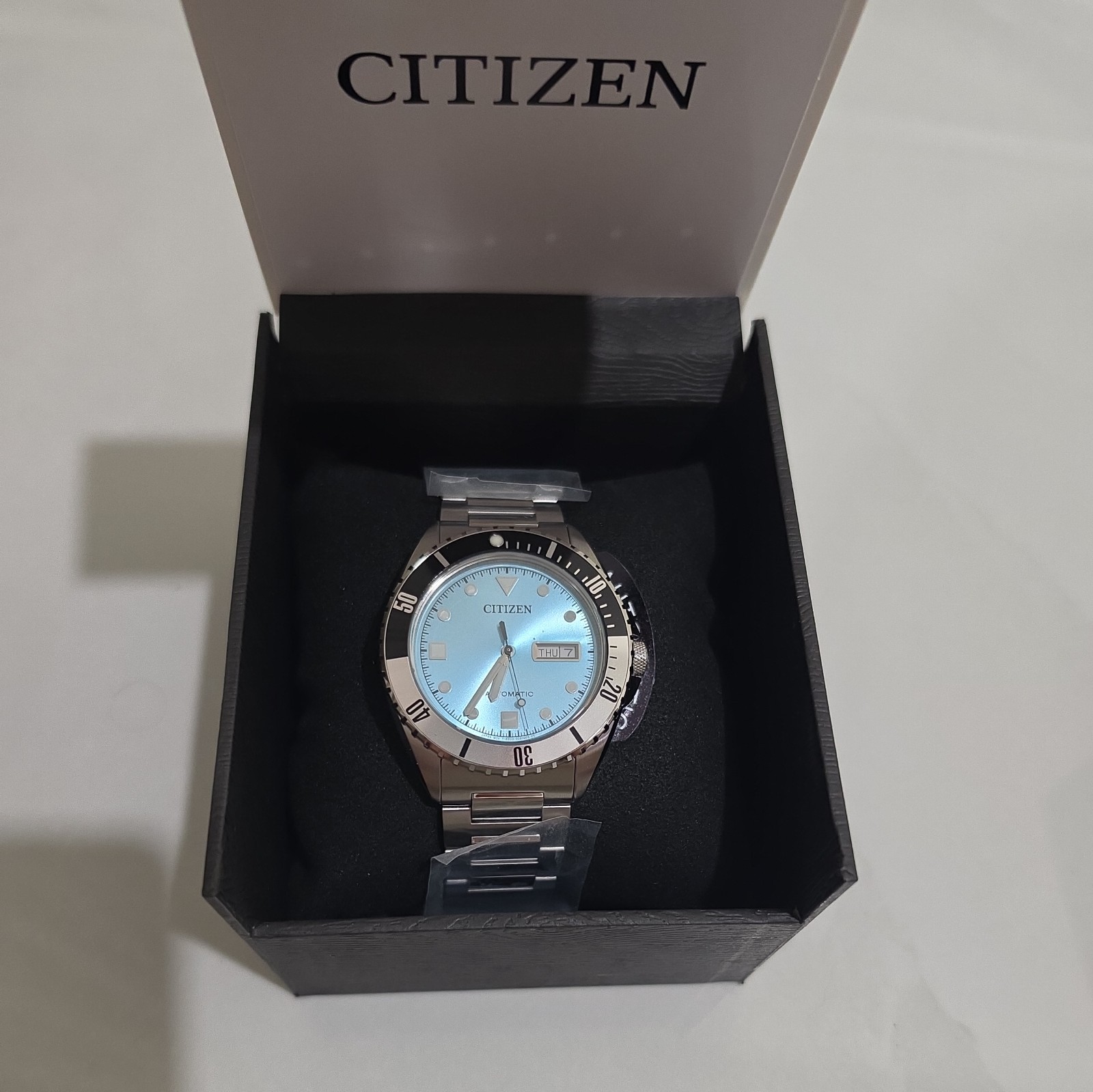 Citizen Automatic Sapphire Crystal Blue Dial NH7530-52L Sports Watch