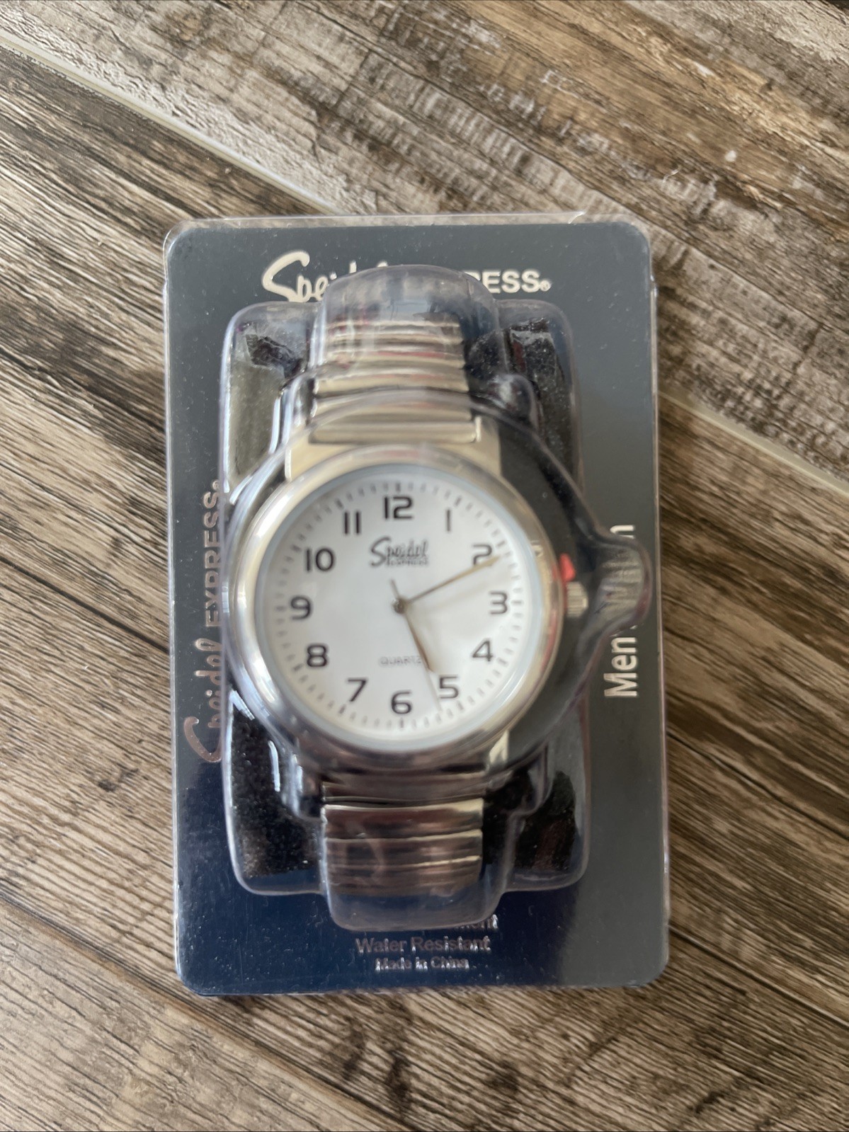 NEW Speidel Express Men’s Silver Watch Quartz Water Resistant