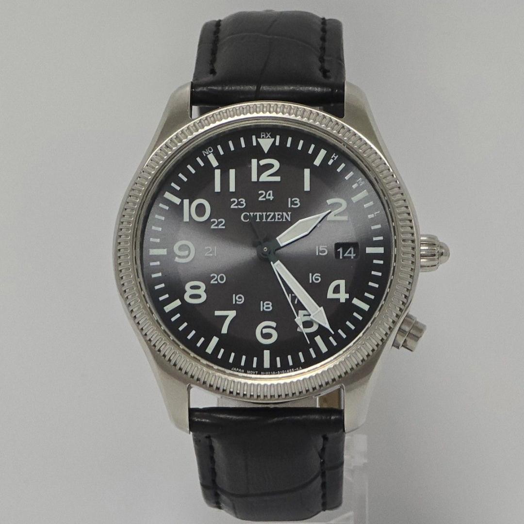 Citizen Solar H11A-S068517 Pilot Watch Black Japan 0714212