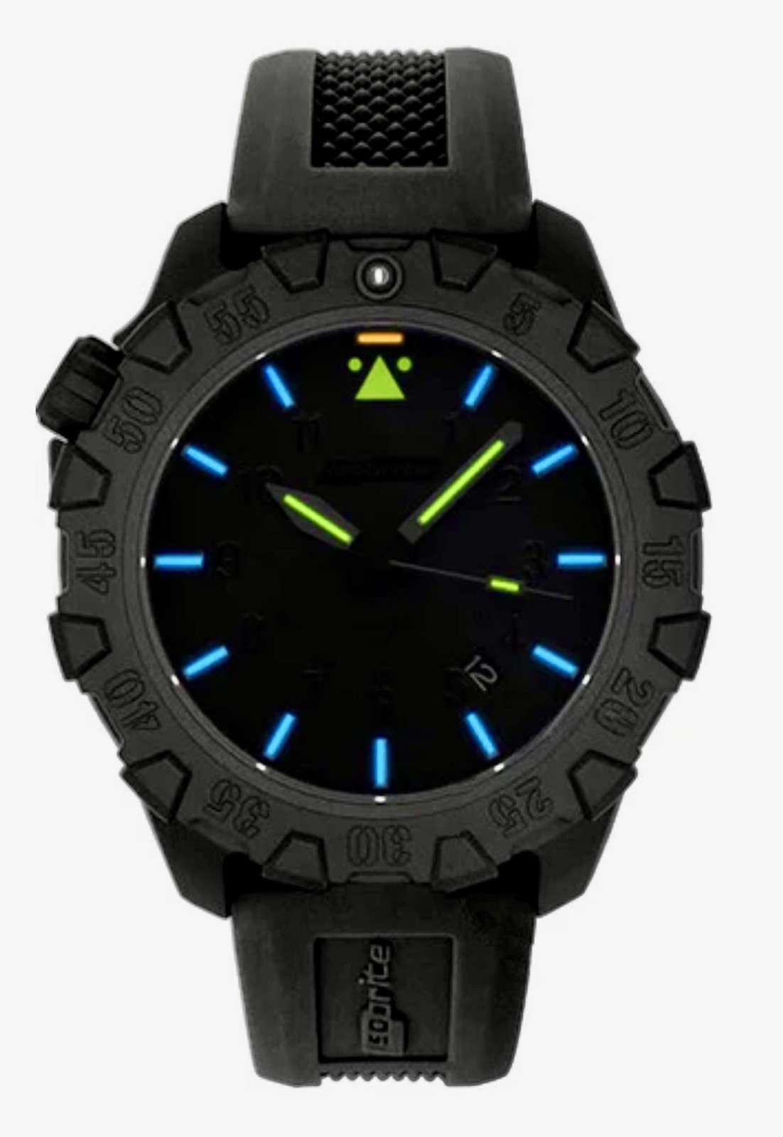 Isobrite Squadron MilSpec Zuludiver Auto Stealth Forged Carbon ISO1100 T100 45MM