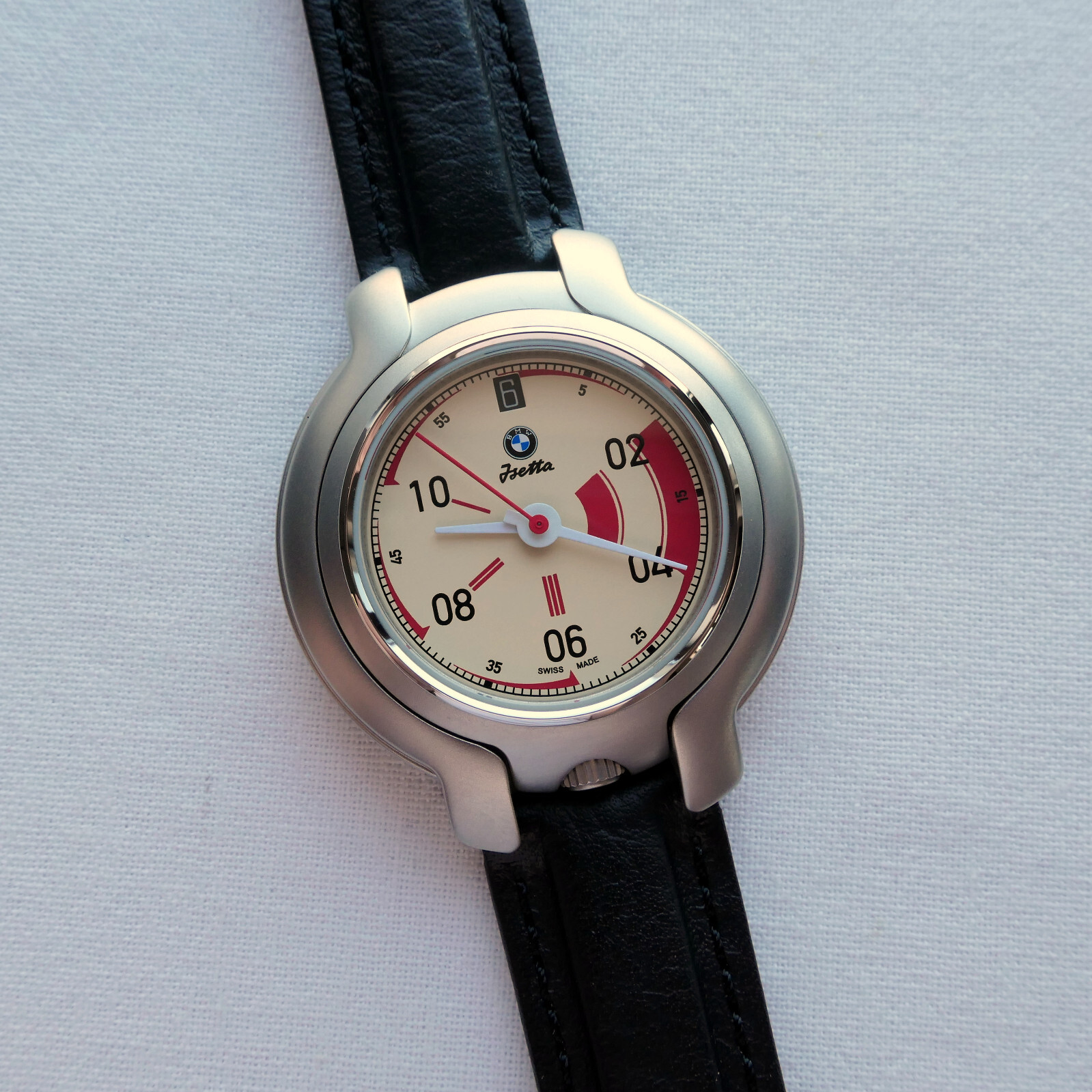 BMW Isetta Moto Coupe Classic Car Accessory Speedometer Swiss Automatic Watch