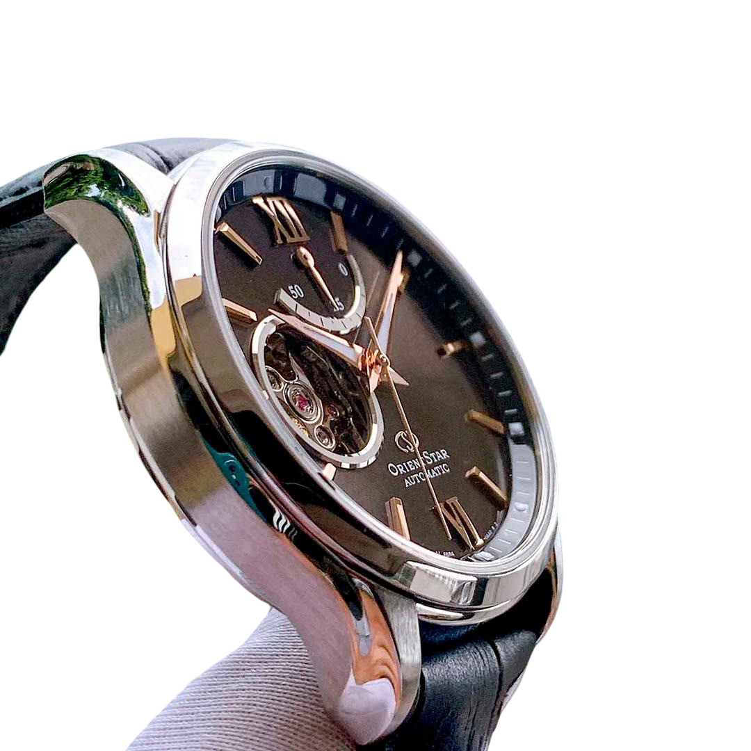 Orient Star Automatic Brown Dial RE-AT0007N Sapphire Crystal Men’s Watch