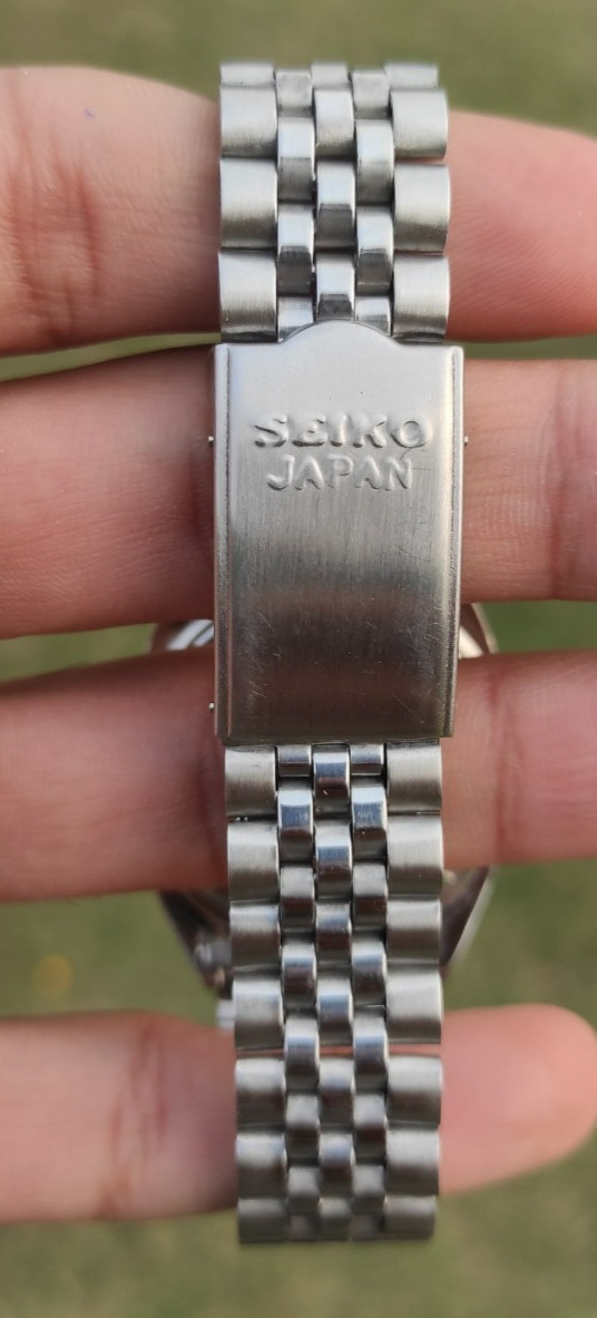 Seiko 5 Automatic 7S26-3119 White Dial Day Date 21 Jewels Men’s Vintage Japan