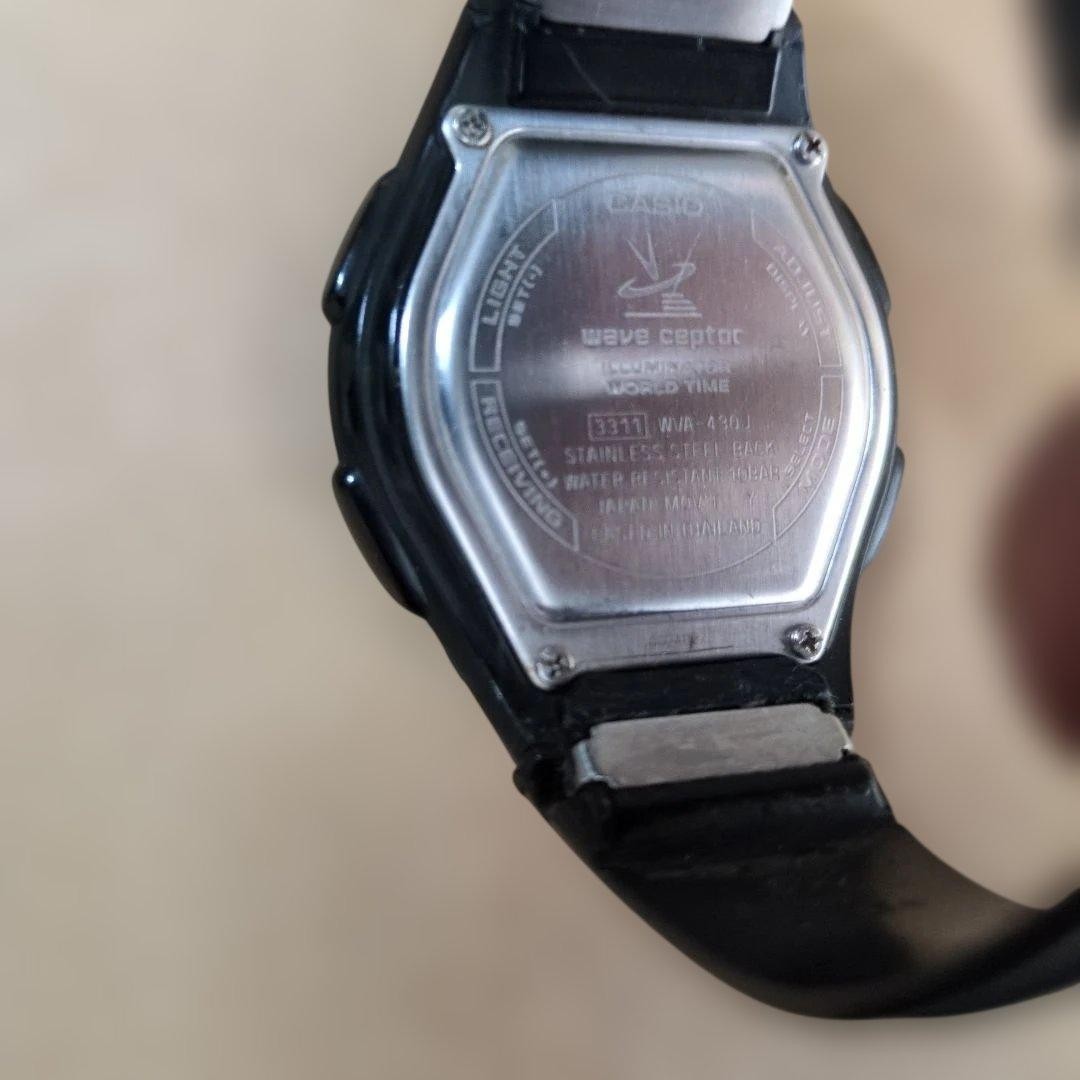 Working condition. CASIO WAVE CEPTOR Tough Solar wristwatch (main unit)
