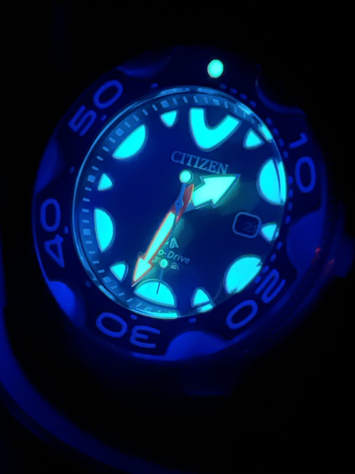 CITIZEN Promaster Marine Orca Eco-Drive Men’s Strap Watch BN0232-04E 20ATM Ø46mm