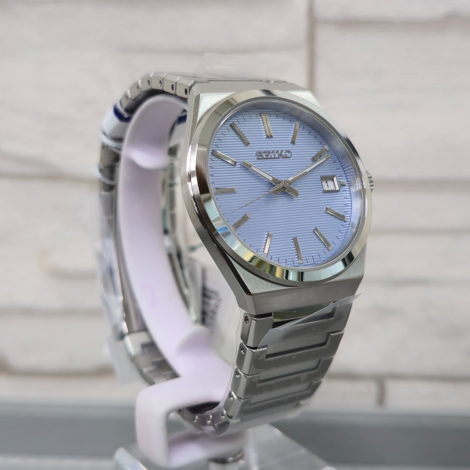 Seiko Classic SUR599P1 Quartz 38.9mm Blue Dial Stainless Steel New Men’s Watch