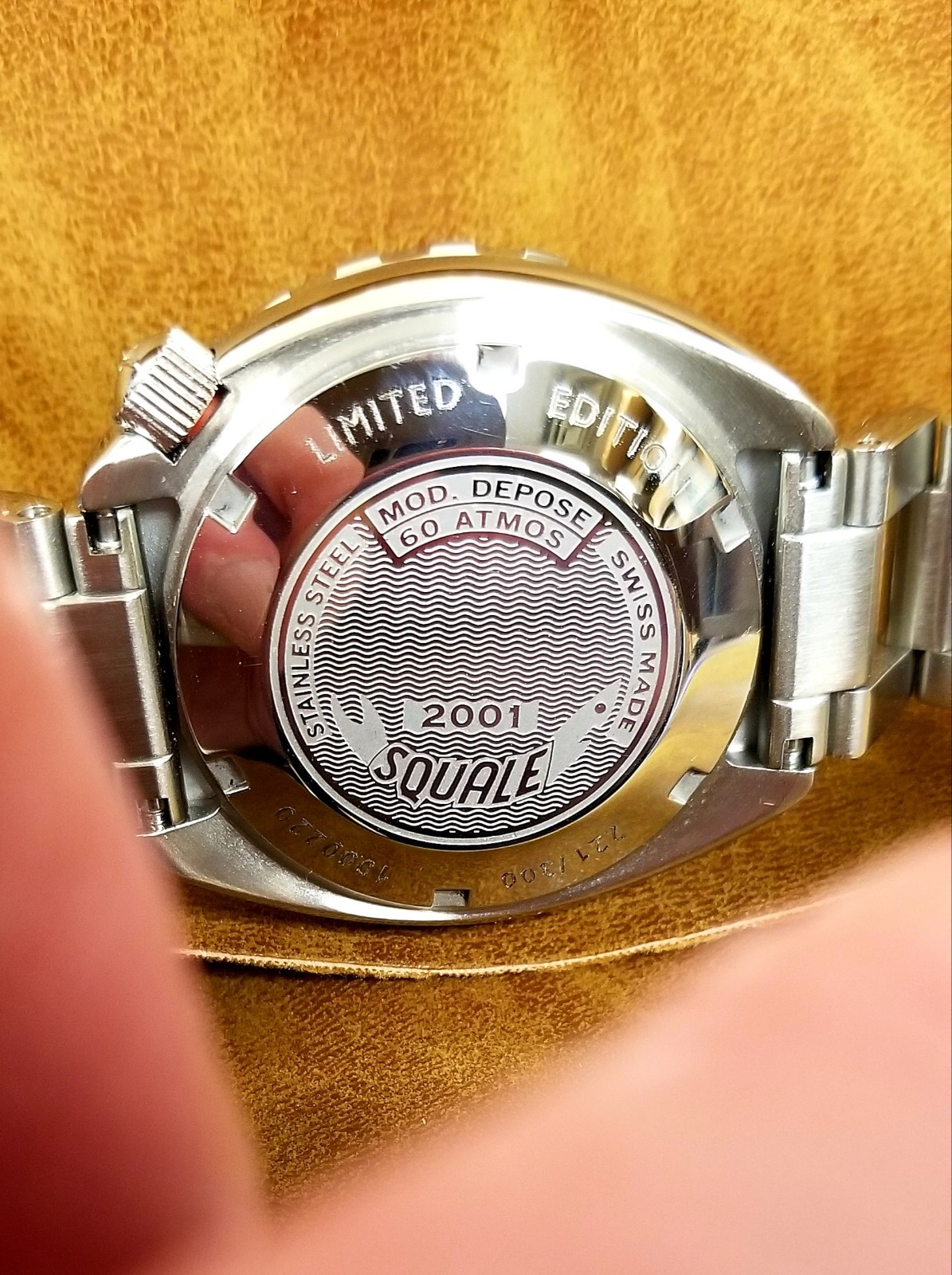 Squale 2001 Heritage 60 Atmos Limited Edition of 300 Pieces, Swiss Made, 600m WR