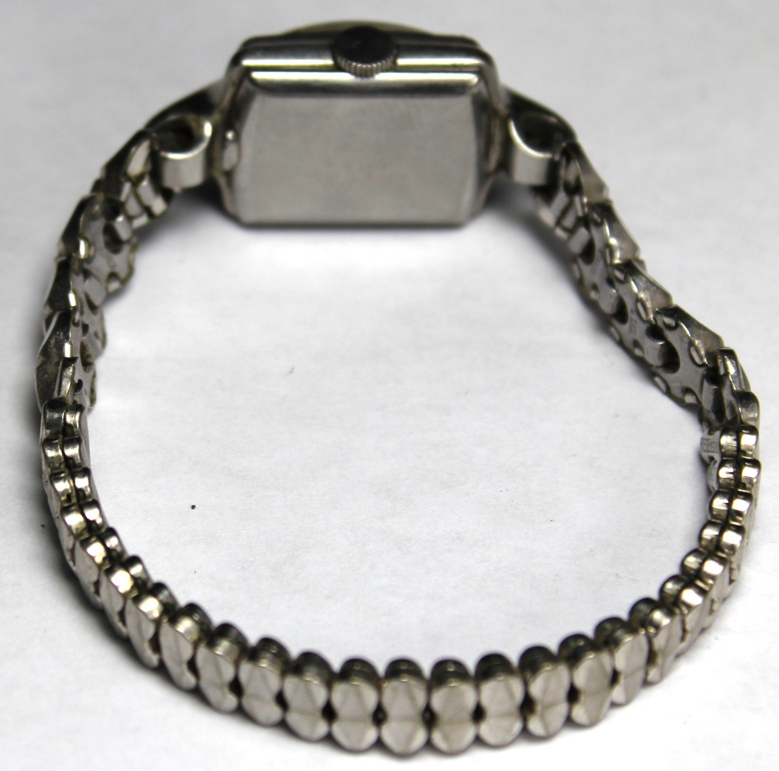 Omega 17j 16mm Lady’s Stainless Watch – Vintage – Runs