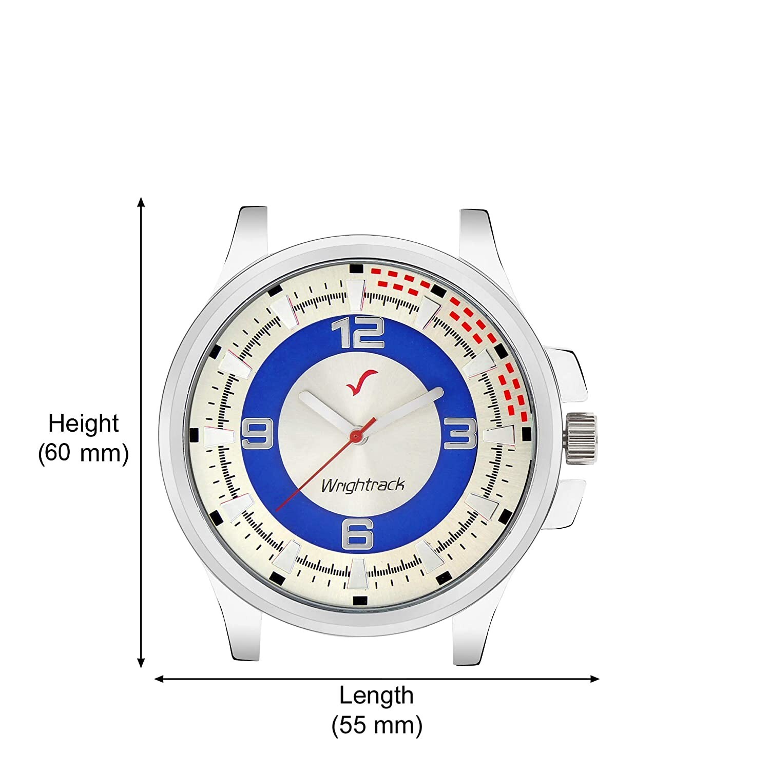 Brown Leather Strap Analogue Dial Men’s Watch Semi Casual Traditional Formal