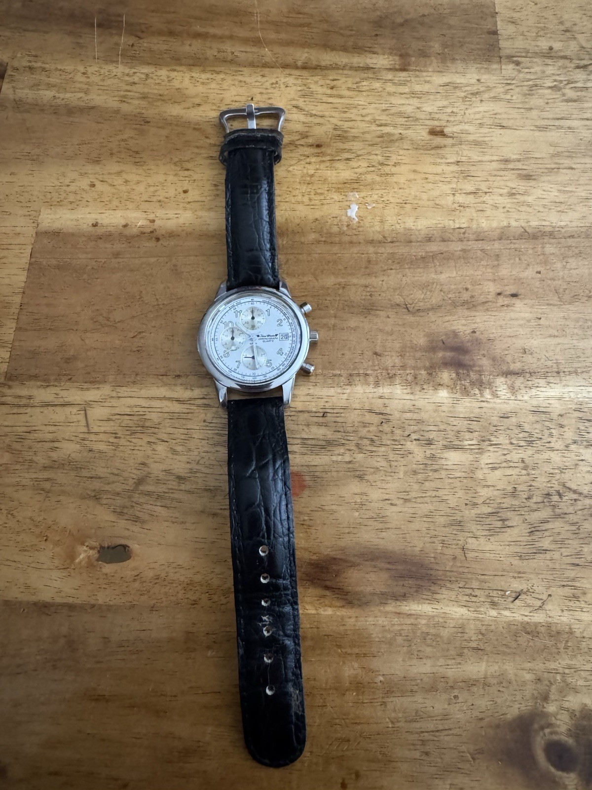 Time Chain Chronograph Quarts Untested
