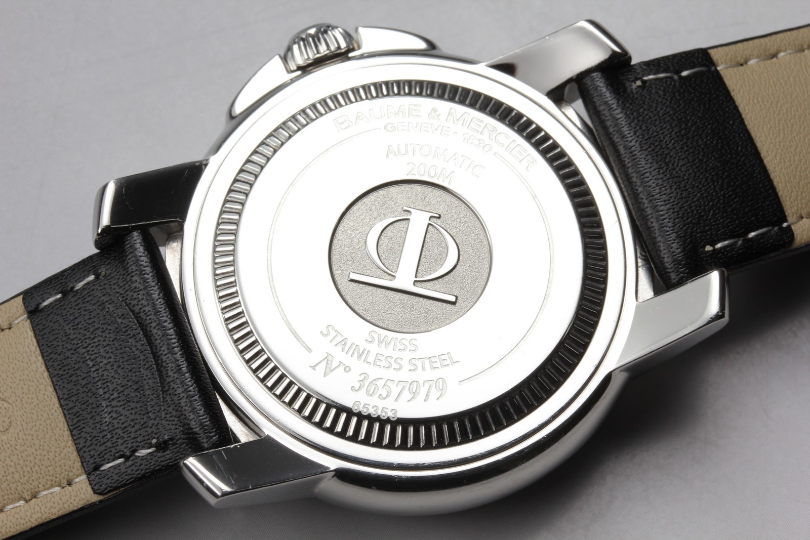 Baume & Mercier CapeLand 65353 Date black Dial Automatic Men’s Watch 41mm JAPAN