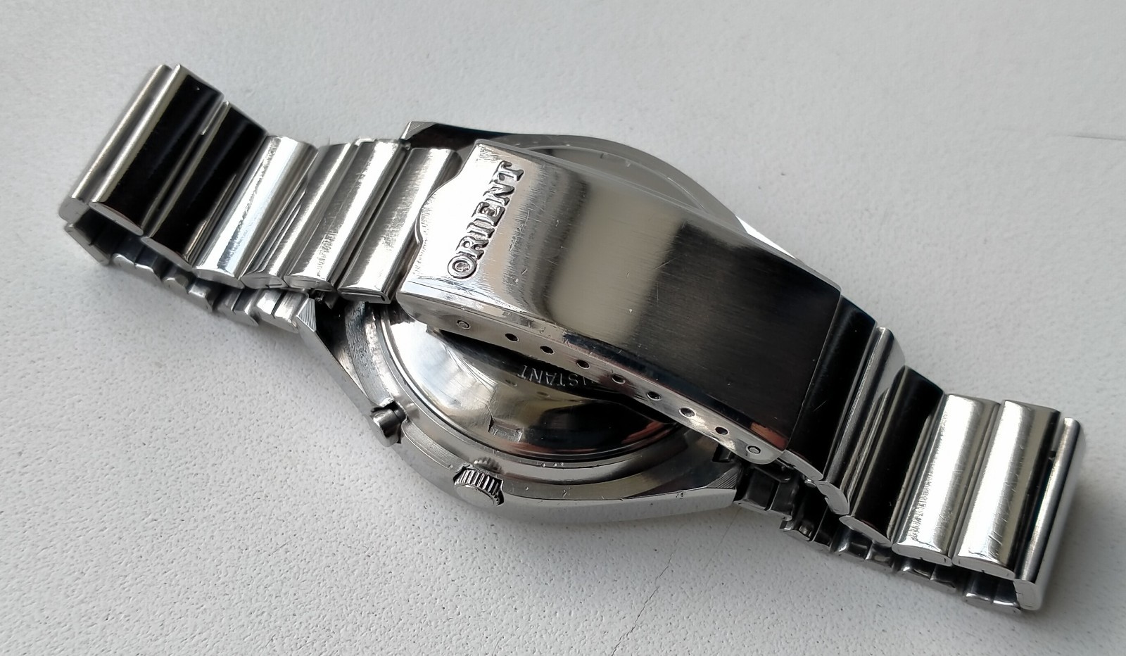 Orient 3 Star Automatic Model OS469COO8C Vintage Original Japan Watch 1990s