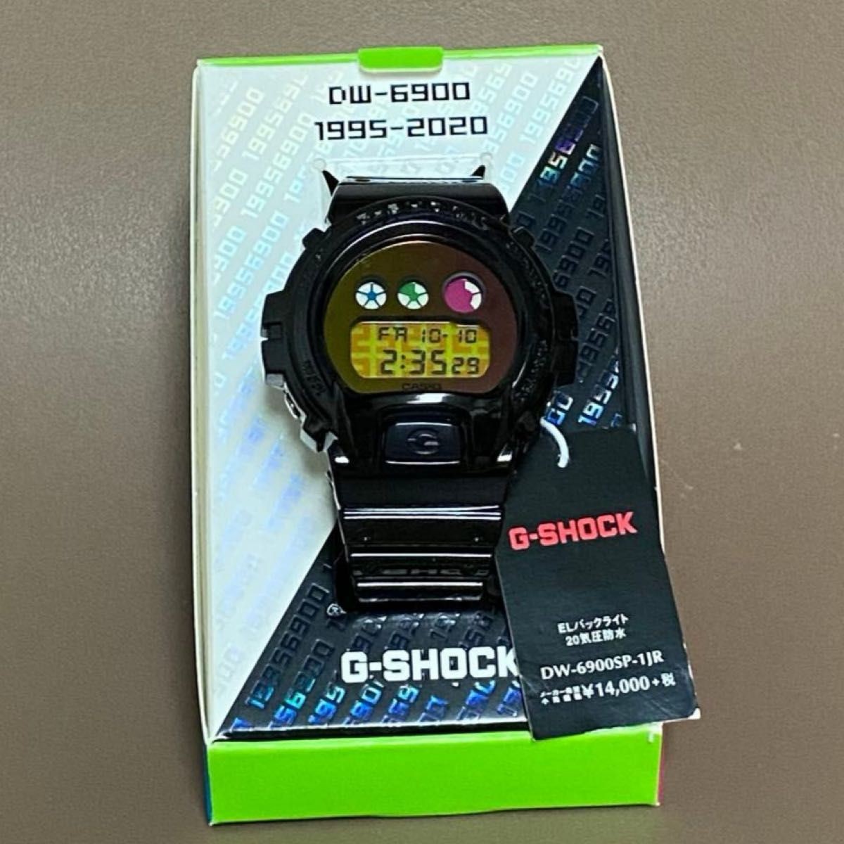 New 25th anniversary model Casio G SHOCK DW 6900SP 1JR