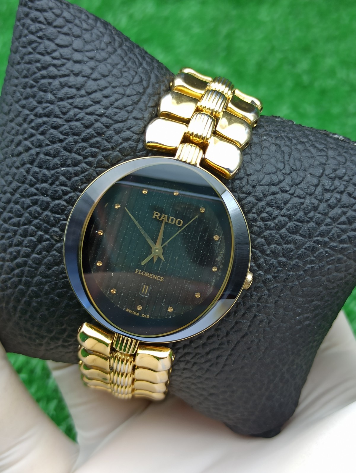 ORIGINAL RADO FLORENCE LUXURY WATCH INTAGE QUARTZ MEN 1990s & RARE