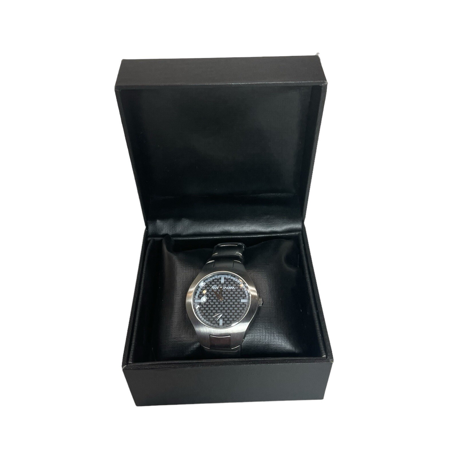 Snap-on Tools Wrist Watch Stainless Steel Band 2008 Special Edition w/ Box Tags