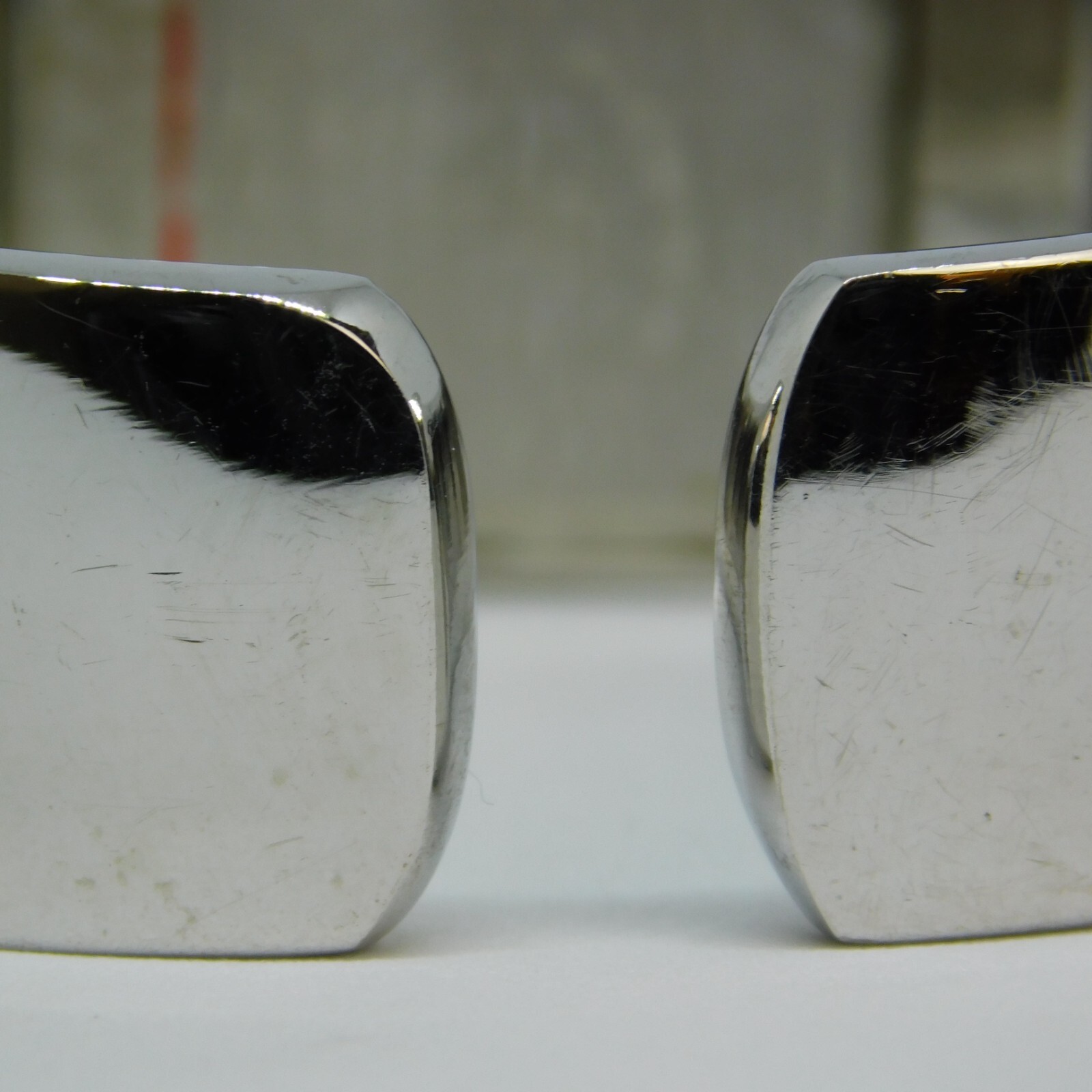 Mother of Pearl Inlay Cuff Bracelet Quartz Women’s Watch Sz. 6″ New Battery