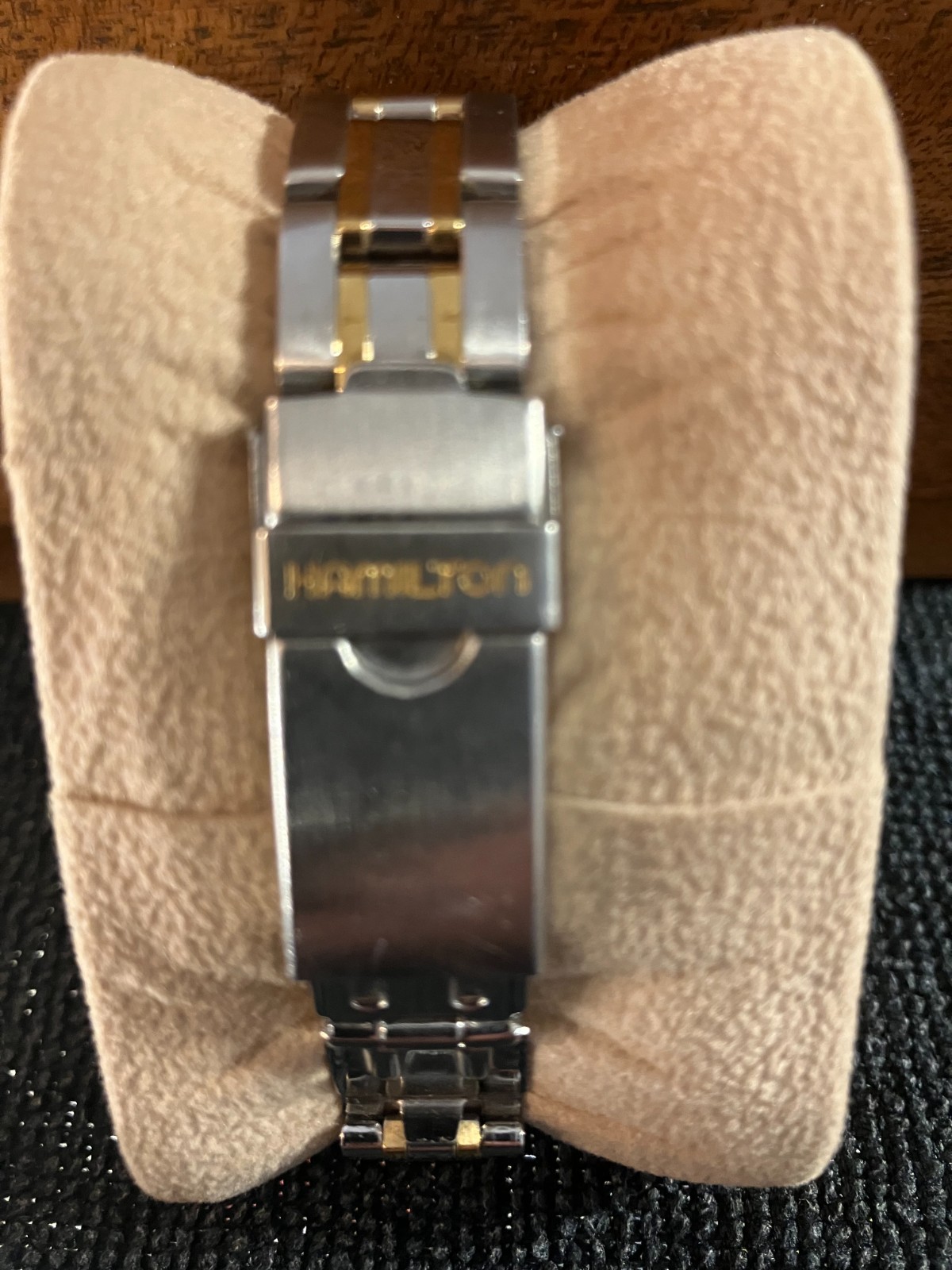 Hamilton 8462 Women’s Two-Tone Quartz Watch Shriner Dial