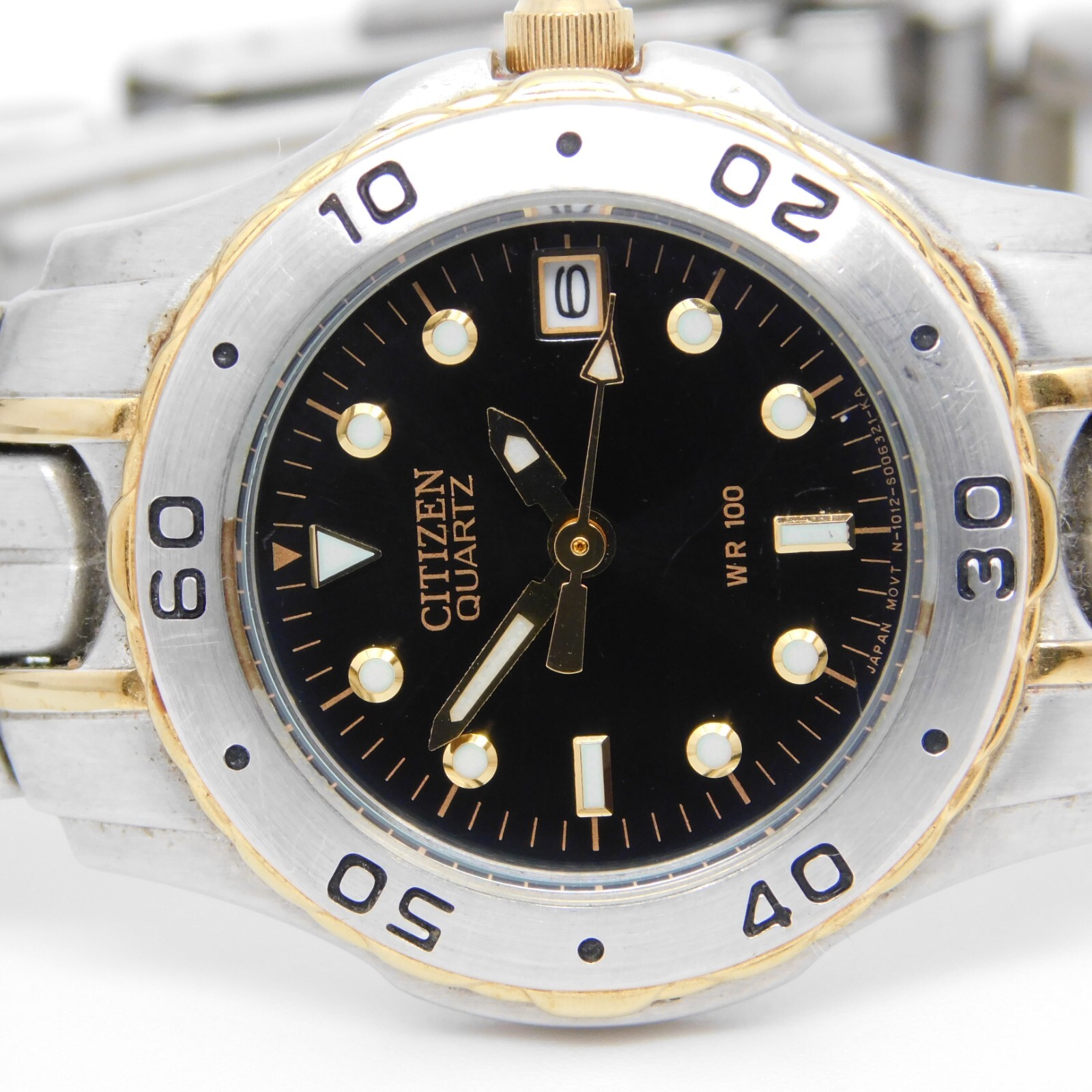CITIZEN 1012-S003555 Two-Tone Quartz Analog Women’s Watch Sz. 7 1/2″ New Battery