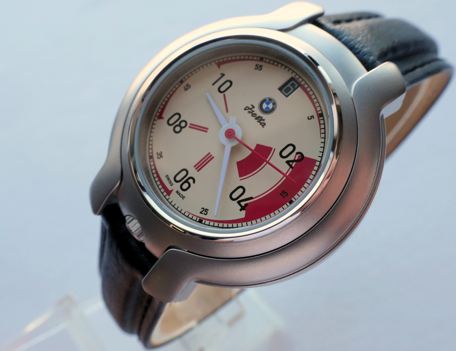 BMW Isetta Moto Coupe Classic Car Accessory Speedometer Swiss Automatic Watch