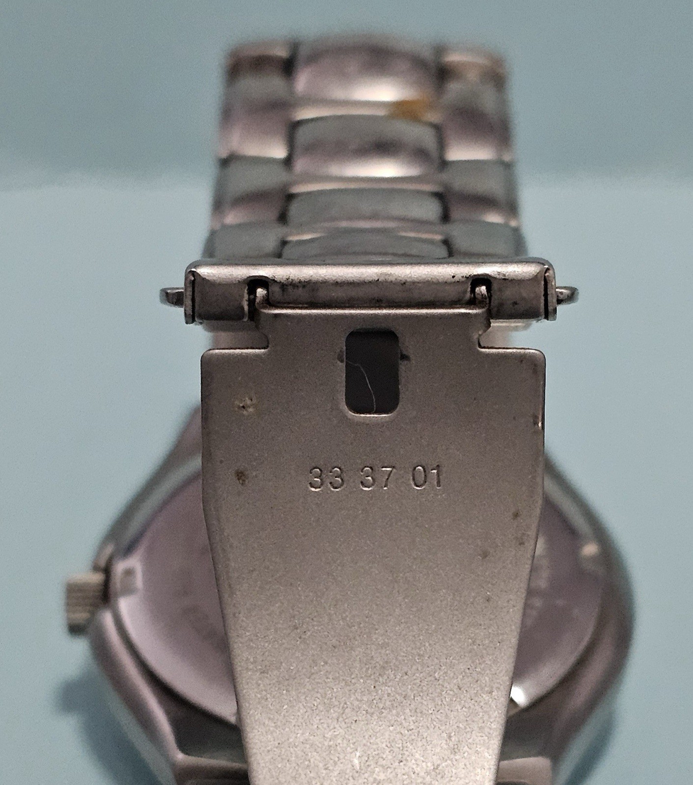 FOSSIL ARKITEKT Men’s Watch FS -2903 All SS 50 Meter Tested Works New Battery